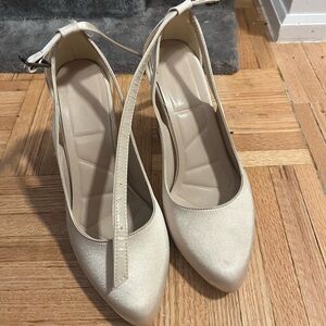 Elegant Cream Women's Heels